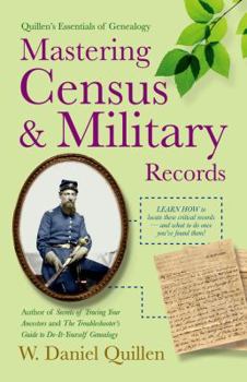 Paperback Mastering Census & Military Records Book