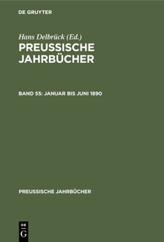 Hardcover Januar Bis Juni 1890 [German] Book