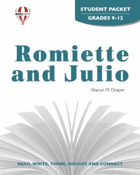 Paperback Romiette And Julio - Student Packet by Novel Units Book