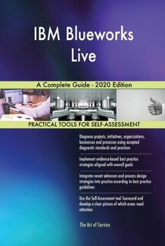 Paperback IBM Blueworks Live A Complete Guide - 2020 Edition Book