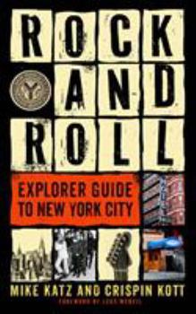 Hardcover Rock and Roll Explorer Guide to New York City Book