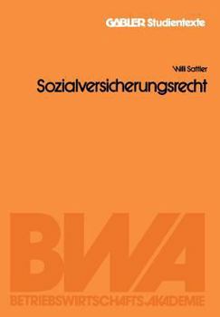 Paperback Sozialversicherungsrecht [German] Book