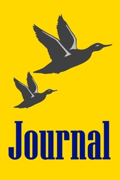 Paperback Journal: Waterfowl Hunting Blank Lined Journal; Duck, Goose Hunting Book