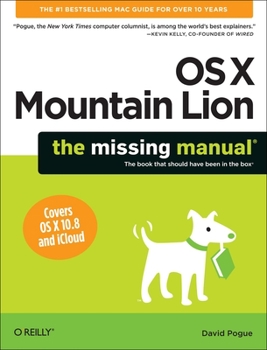 Paperback OS X Mountain Lion: The Missing Manual Book
