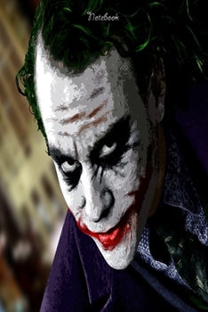 The Jocker Design 23  Notebook Comics For Jocker Fans and Lovers: Lined Notebook / Journal Gift, 120 Pages, 6x9, Soft Cover, Matte Finish