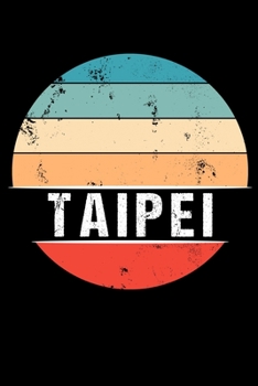 Paperback Taipei: 100 Pages 6 'x 9' - Dot Grid Paper Journal Manuscript - Planner - Scratchbook - Diary Book