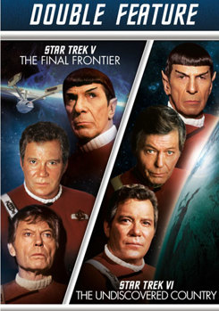 DVD Star Trek V: The Final Frontier / Star Trek VI: The Undiscovered Country Book