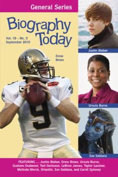 Paperback Biography Today 2010: 19 (Biography Today General Series) Book