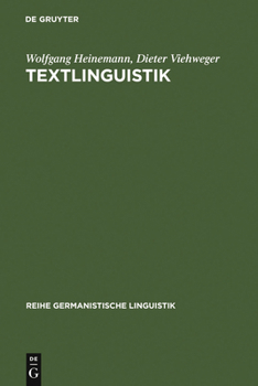 Hardcover Textlinguistik: Eine Einführung [German] Book