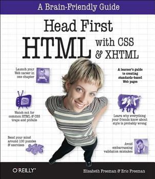 Paperback Head First HTML with CSS & XHTML Book