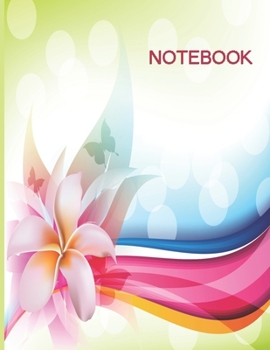 Notebook: Wide lined Notebook Journal with beautiful cover-(kids,girls,boys,women)-100 pages Large (8.5 x 11 inches)