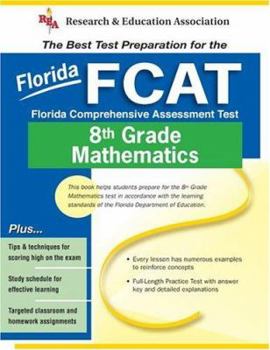 Paperback Fcat-Florida Comprehensive Assessment Test: 8th Grade Mathematics Book