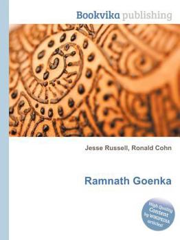 Paperback Ramnath Goenka Book