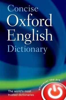 Hardcover Concise Oxford English Dictionary: Main Edition Book