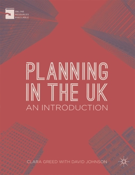 Paperback Planning in the UK: An Introduction Book