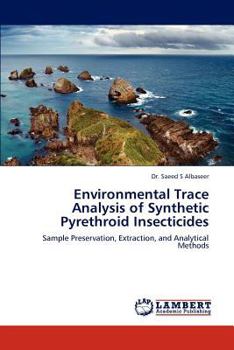 Paperback Environmental Trace Analysis of Synthetic Pyrethroid Insecticides Book
