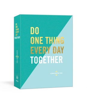 Paperback Do One Thing Every Day Together: A Journal for Two Book