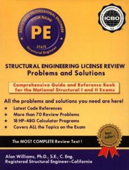 Paperback Structural Engineering License Review Problems & Solutions: For Civil and Structural Engineers Book