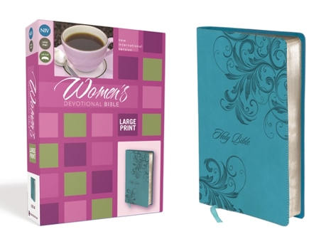 Imitation Leather Women's Devotional Bible-NIV-Large Print [Large Print] Book