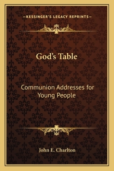 Paperback God's Table: Communion Addresses for Young People Book