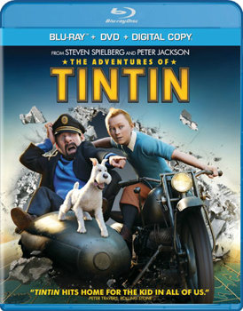 Blu-ray Adventures of Tintin Book