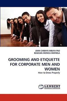 Paperback Grooming and Etiquette for Corporate Men and Women Book