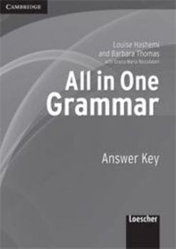 Paperback All in One Grammar Answer Key Italian Edition Book