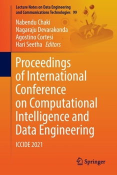 Paperback Proceedings of International Conference on Computational Intelligence and Data Engineering: Iccide 2021 Book