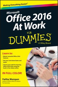 Paperback Office 2016 at Work for Dummies Book