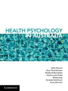 Paperback Health Psychology in Australia Book