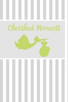 Paperback Cherished Moments: Blank Lined Journal Book