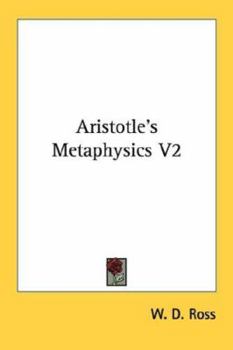 Paperback Aristotle's Metaphysics V2 Book