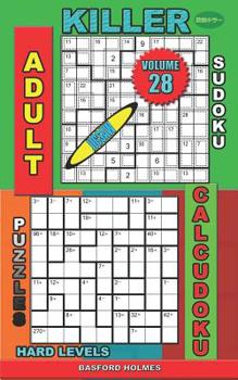 Paperback Adult sudoku jigsaw Killer. Calcudoku puzzles. Hard levels.: Brain sudoku. Book