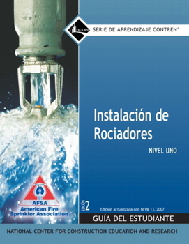 Paperback Sprinkler Fitter Trainee Guide in Spanish, Level 1 Book