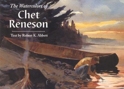 Hardcover The Watercolors of Chet Reneson Book