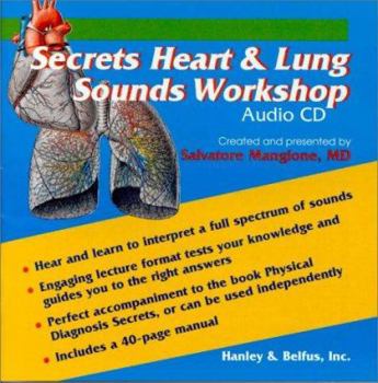 Hardcover Secrets Heart & Lung Sounds Workshop: Audio CD Book
