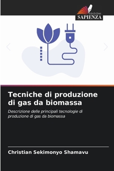 Tecniche di produzione di gas da biomassa (Italian Edition)