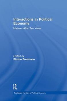Paperback Interactions in Political Economy: Malvern After Ten Years Book