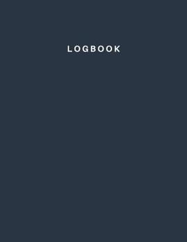 Paperback Logbook: Lined and Numbered 200 Pages 100 Sheets Size 8.5 X 11 - A4 Size (Journal, Notes, Notebook, Diary, Composition Book) Fl Book