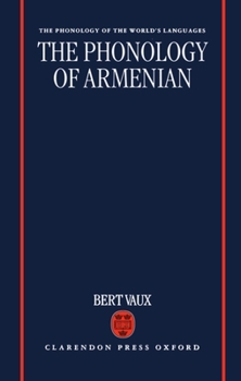 Hardcover The Phonology of Armenian Book