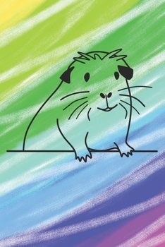 Süßes Meerschweinchen: Notizbuch / Tagebuch - DIN A5 120 Seiten punktiert / Punkteraster - Meerschweinchen Geschenk (German Edition)