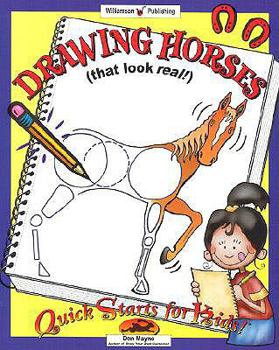 Library Binding Drawing Horses: That Look Real Book