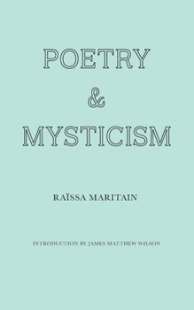 Paperback Poetry and Mysticism Book