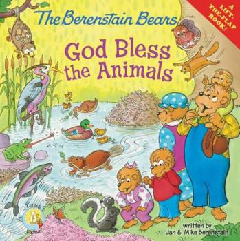 Paperback Berenstain Bears: God Bless the Animals Book
