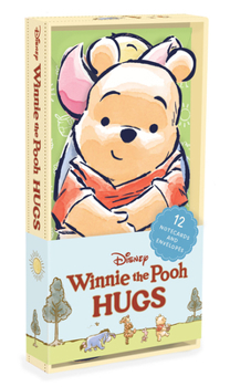 Misc. Disney Winnie the Pooh Hugs Notecards: 12 Notecards and Envelopes Book