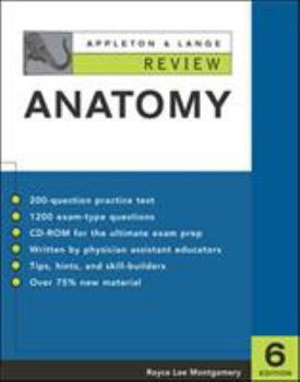 Paperback Appleton & Lange's Review of Anatomy Book