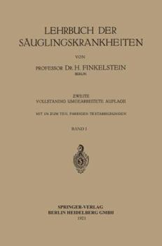 Paperback Lehrbuch Der Säuglingskrankheiten [German] Book