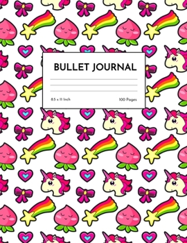 Bullet Journal: Cute Unicorn Dot Grid Notebook - Dotted Note Pad for Kids, Girls, Teens, Tweens, Women - Gifts for Birthday and Christmas | Creative Art 00537