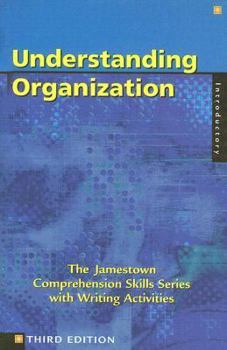 Paperback Comprehension Skills, Understanding Organization Introductory Book
