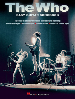 Paperback The Who - Easy Guitar Songbook Book